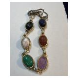 Vintage Scarab Beetle Bracelet