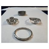 Collection of Sterling Silver Rings