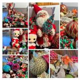 Vintage Christmas Ornaments & Decor