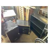 2 Bookcase and Rolling Cart