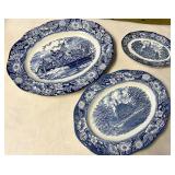 Vintage Liberty Blue Platters