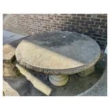 Concrete Table & Benches