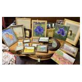 Collection of Original Artwork, Mirror and More