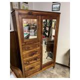 Antique Cedar Wardrobe