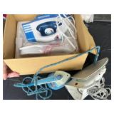 New Oreck Steam Iron, Vintage Sunbeam & More