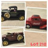 Three Miniature Cars