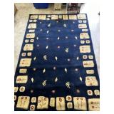 Charisma Petite Floral Navy Area Rug