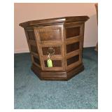 Vintage Octaganol End Table