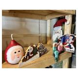 Handpainted Gourd and Wood