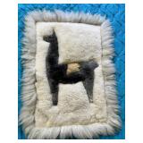 Vintage Alpaca Llama Throw Tapestry