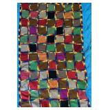 Afghan/Felt Throw/Wall Decor