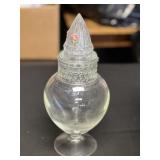 Glass Pitcher w/Glasses and Compote