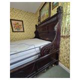 Antique Late Victorian Full Sized Bed
