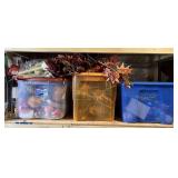 Halloween & Easter Decor (4 tubs)