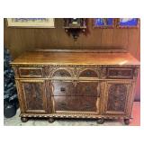 Beautifully Carved Buffet/Server