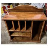 Heavy All Wood Desk Organizer