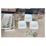 Vintage Milk Glass Ashtray and More