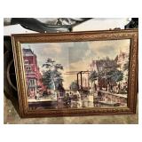 Very Large Framed Canvas