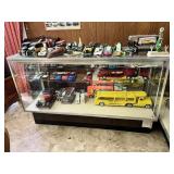 Lighted Display Cabinet w/Glass Shelves