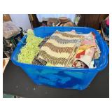 Large Tote full of fabric and more