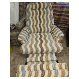Vintage Custom Upholstered Recliner