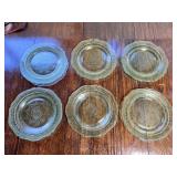 "Patrician" Uranium Glass Plates