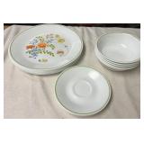 Vintage "Wildflower" Corelle Dishes