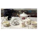 Vintage Teapot, Sugars & Creamers and More