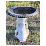 Concrete Bird Bath