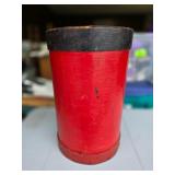 Red Vintage Nail Barrel