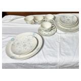 Vintage Royal China Blue Ice