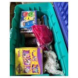 Large Tote of Toys, Games & Puzzles