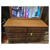 Vintage Dresser and Mirror