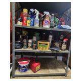 Garage Clean Out - 3 Shelves & Tote