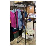 Clothes Rack and Women