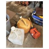 2 Gasoline Cans and More