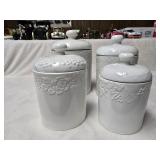 4 Piece Gibson Canister Set