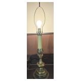 Vintage Brass Finish Lamp