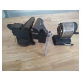 Vise & Pencil Sharpener