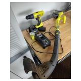 Ryobi Battery Powered Drill & Trimmer