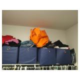 Contents of Left Shelf in Closet