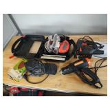 2 Sanders, Jigsaw, Heat Gun