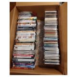 Collection of CDs & DVDs