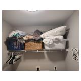 Contents of Laundry Room and Linen Closet