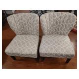 2 Padded Side Chairs