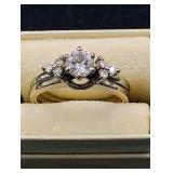 18K White Gold Diamond Ring