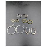 Collection of Sterling Silver Earrings