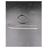 3 Sterling Silver Bracelets