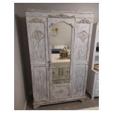 Shabby Chic Distressed Wardrobe - Read Details