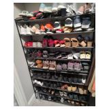 Rack Full of Shoes (Left Side Closet)
